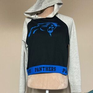 NFL Carolina Panthers Team Apparel - Cropped Sweatshirt - size XL